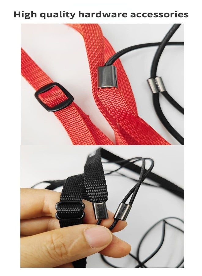 Barn Eleven Adjustable Bird Harness with 78.7 Inch Leash, Outdoor Flying Training Rope Kit for Bird Parrots, Parrot Flying Rope Straps Outdoor Training Traction Rope for Small Medium Large Size Birds (XL) - Image 5